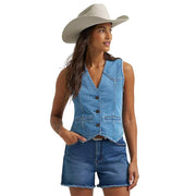 Women's Light Denim Vest