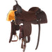 1/2 Breed Snowflake Chocolate 16in Performance Saddle