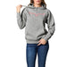 Women's Outlier Grey & Pink Hoodie