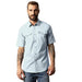 Men's Light Blue Rio Short Sleeve Shirt