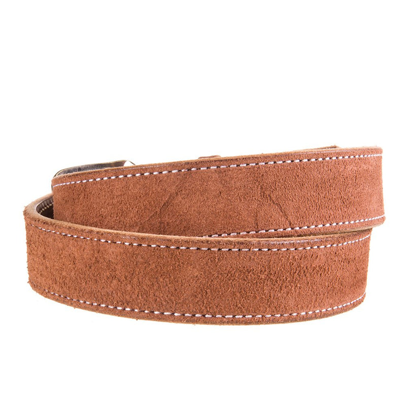 Texas Saddlery Brown Rough Out Belt