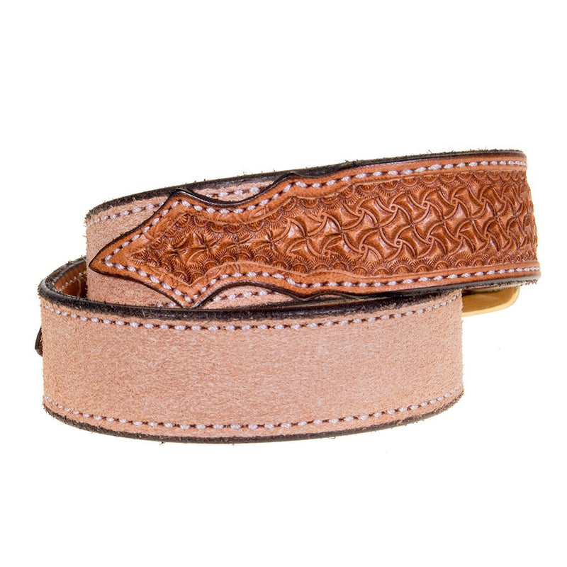 Texas Saddlery Youth Saddle Tan Spider Combo Belt