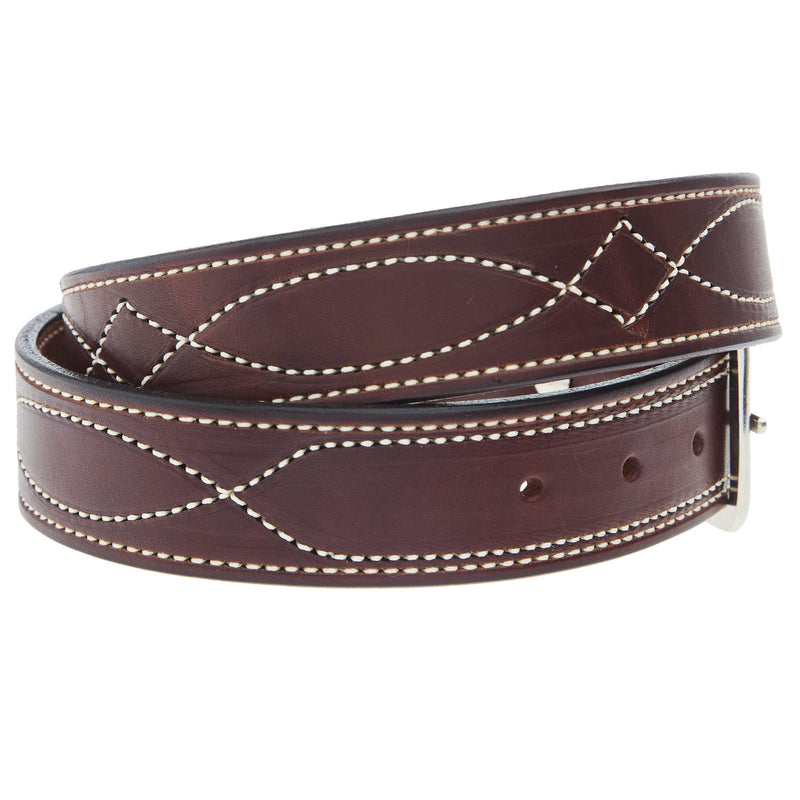 Texas Saddlery Chocolate Gunfighter Belt