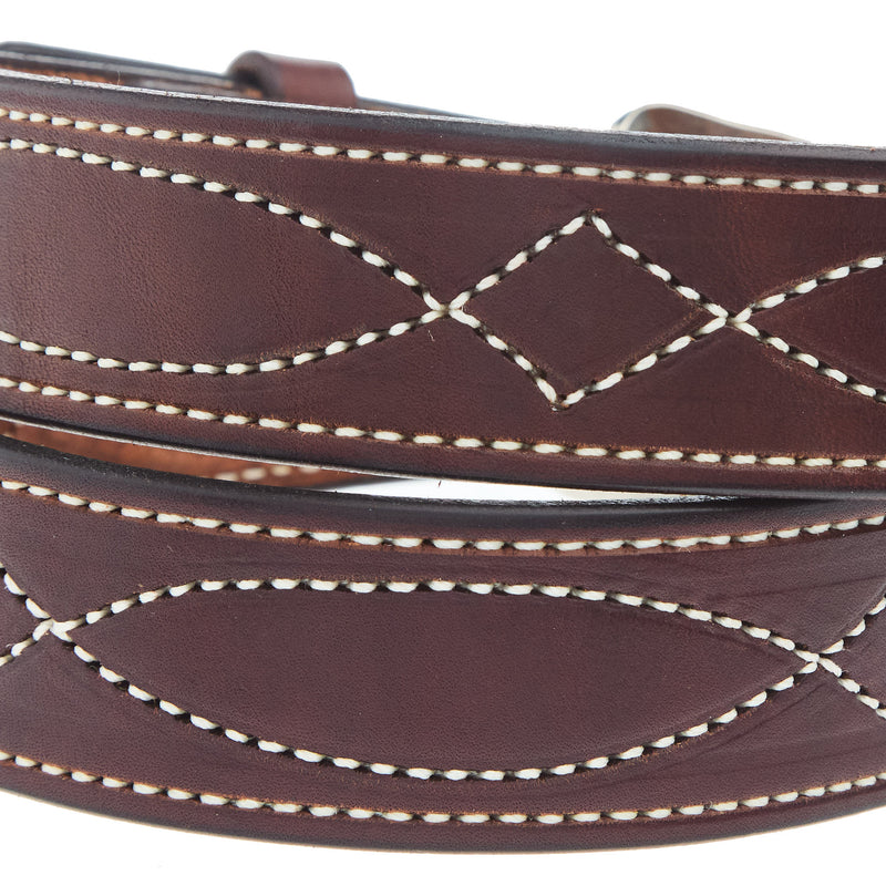 Texas Saddlery Chocolate Gunfighter Belt