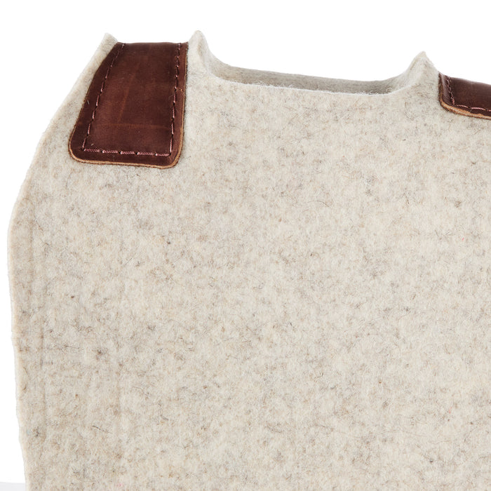 5 Star Equine Products Supplies Inc. All Around Hot Pink Buckstitch 1in Felt Saddle Pad