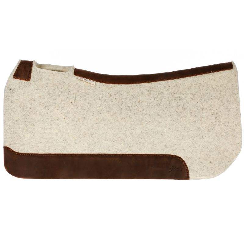 5 Star Equine Products Supplies Inc. 5 The Performer 1 Inch Natural Felt Saddle Pad