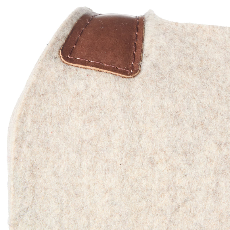 5 Star Equine Products Supplies Inc. 1in. 30x30 All Around Turquoise Buckstitch Felt Saddle Pad