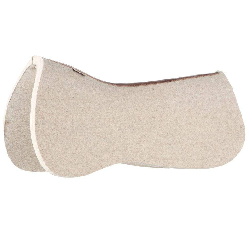 5 Star Equine Products Supplies Inc. 1in Contoured Butterfly Natural Felt Under Pad