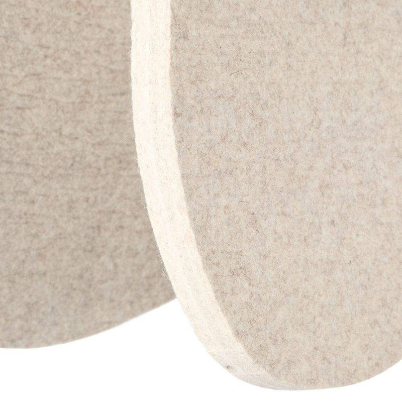 5 Star Equine Products Supplies Inc. 1in Contoured Butterfly Natural Felt Under Pad