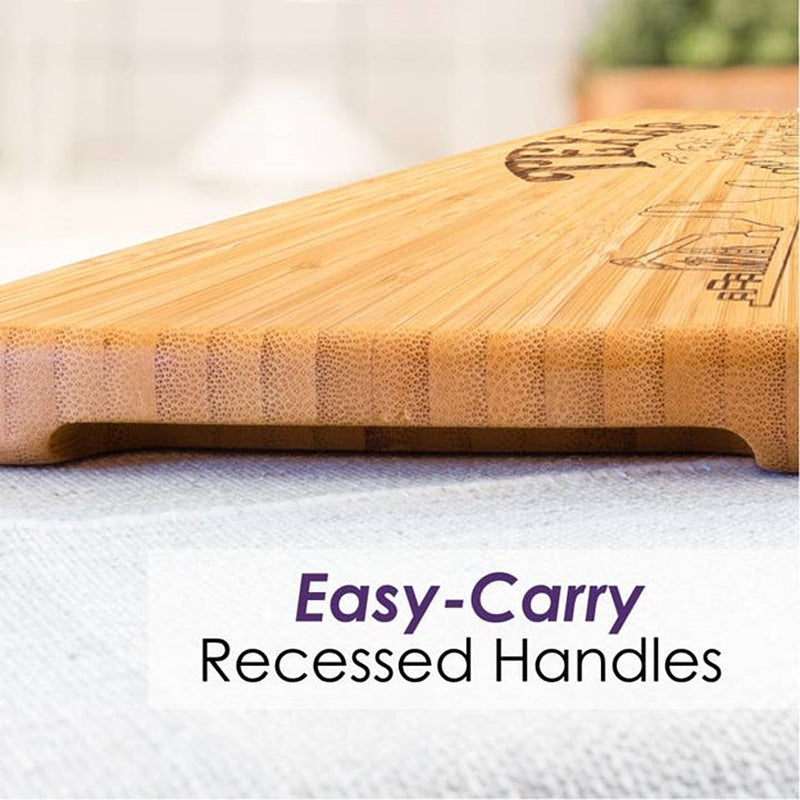 Totally Bamboo Texas Charcuterie Board
