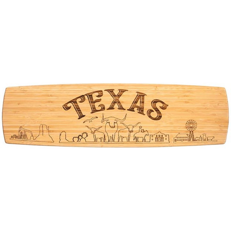 Totally Bamboo Texas Charcuterie Board