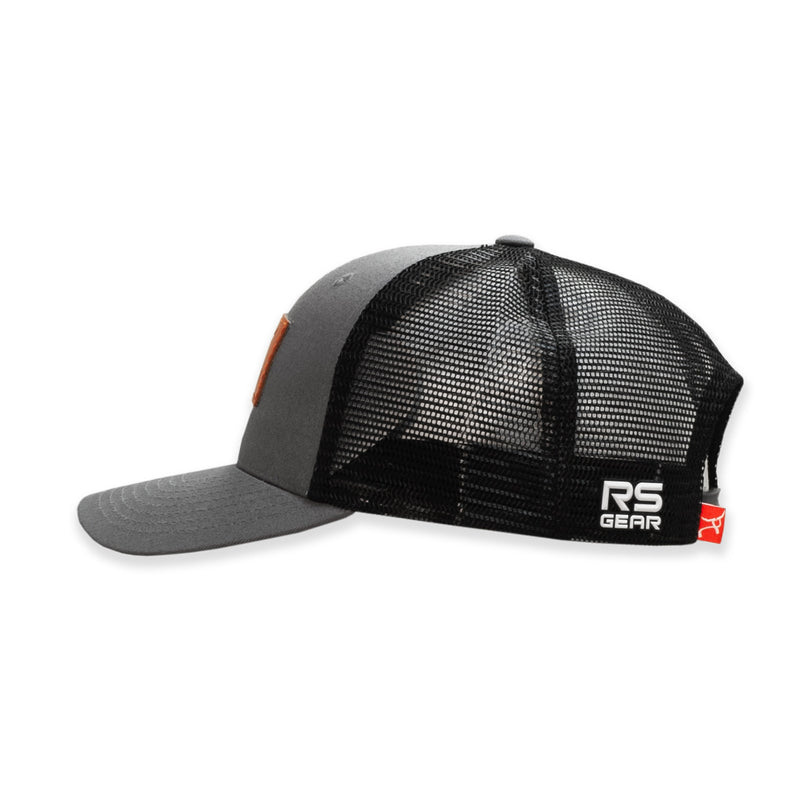 Ropesmart Solo Steer Square Leather Patch Mesh Back Cap