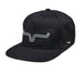 Men's Hard Pressed Black Cap