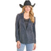 Women's Black Iridescent Blazer