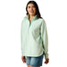 Women's Dusty Aqua 1/2 Zip Breeze Sweatshirt