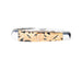 Circle SH Cutlery 4 1/4In Tan Floral Trapper Knife