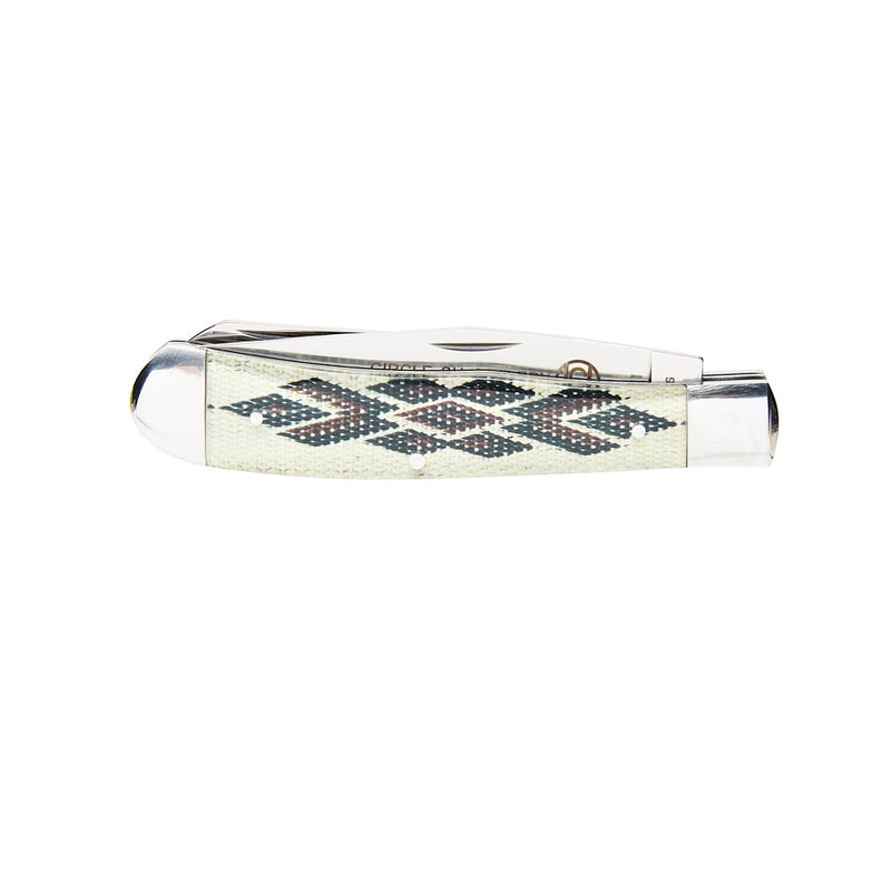 Circle SH Cutlery 4 1/4In White Southwest Trapper Knife