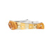 Circle SH Cutlery Brown Acrylic Clip Folding Knife