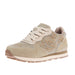 Women's Giddy Up Cream Cow Suede Western Stitch Sneaker