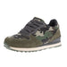 Women's Giddy Up Green Camo Print Sneaker