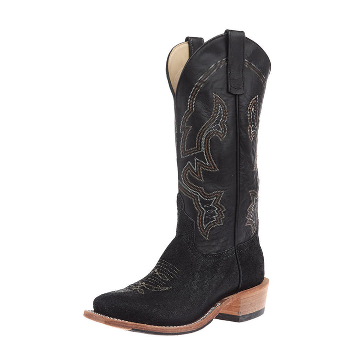 Men's Black Elephant Cowboy Boot