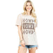 Women's Khaki Howdy Tee Shirt