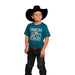 Boy's Teal Short Sleeve Tee Shirt