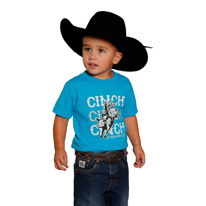 Boy's Infant Teal Short Sleeve Tee Shirt