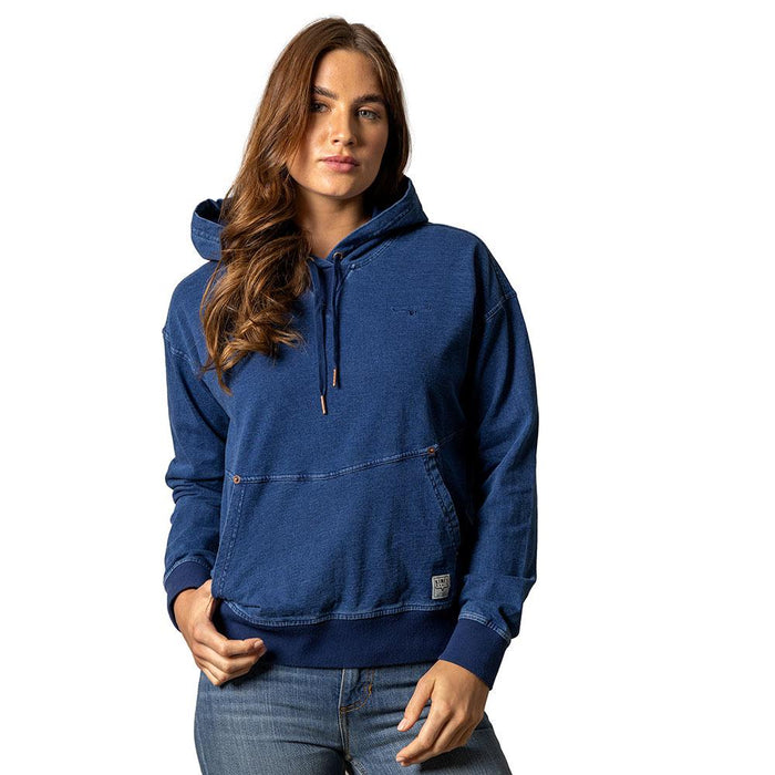 Women's Blue Tess Western Hoodie