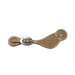 Mens Roughout Basket Spur Straps
