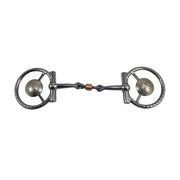 Ballhinge D-Ring Slick 50 Snaffle with Hand Engraved Conchos