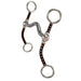 Short Ballhinge Solid Medium Low Port Shank Bit