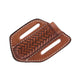 Circle SH Cutlery Trapper Knife Sheath Light Tan Basket Stamp