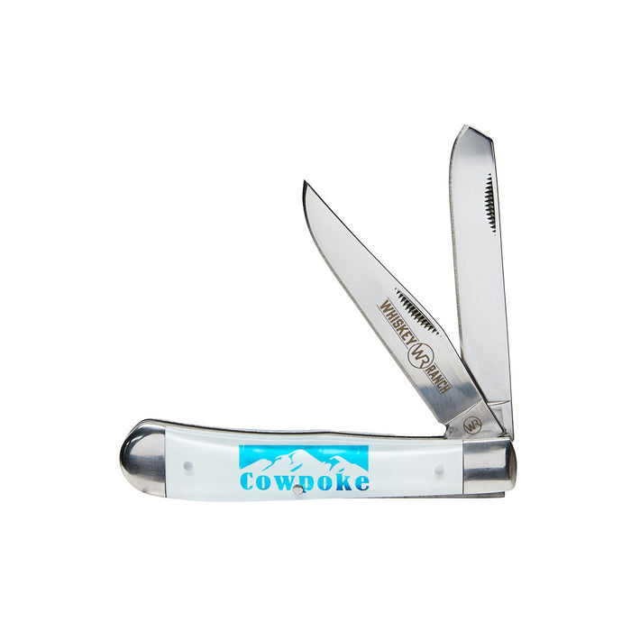 Acrylic Menthol Cowpoke Trapper Knife