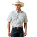 Men's White Wrinkle Free Welsh Shirt