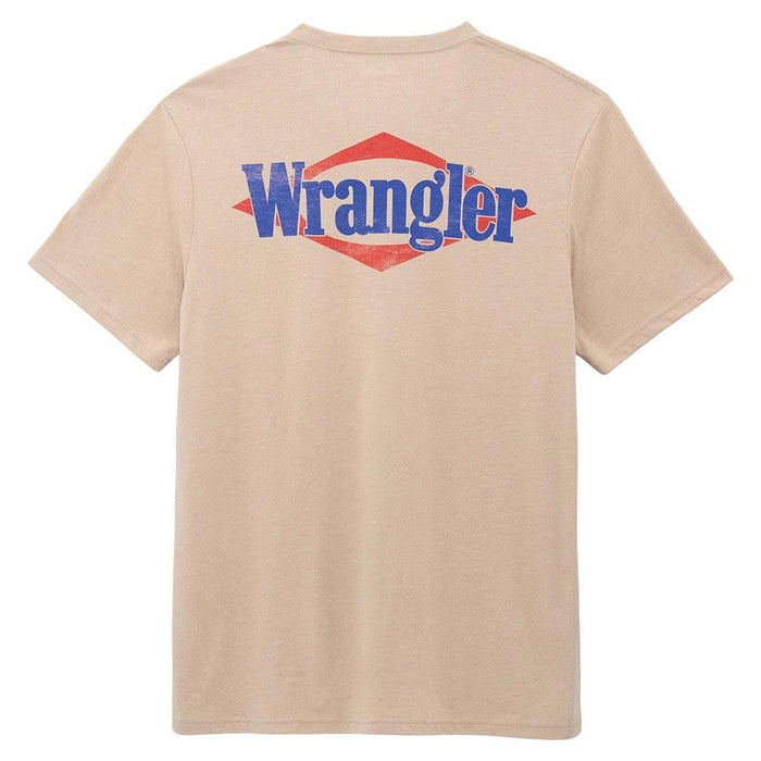 Men's Oxford Tan Bold Logo Tee Shirt