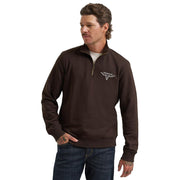 Men's Chocolate Torte 1/4 Zip Pullover