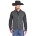 Men's Herringbone Black Vest
