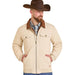 Men's Natural Washed Canvas Mercantile Coat