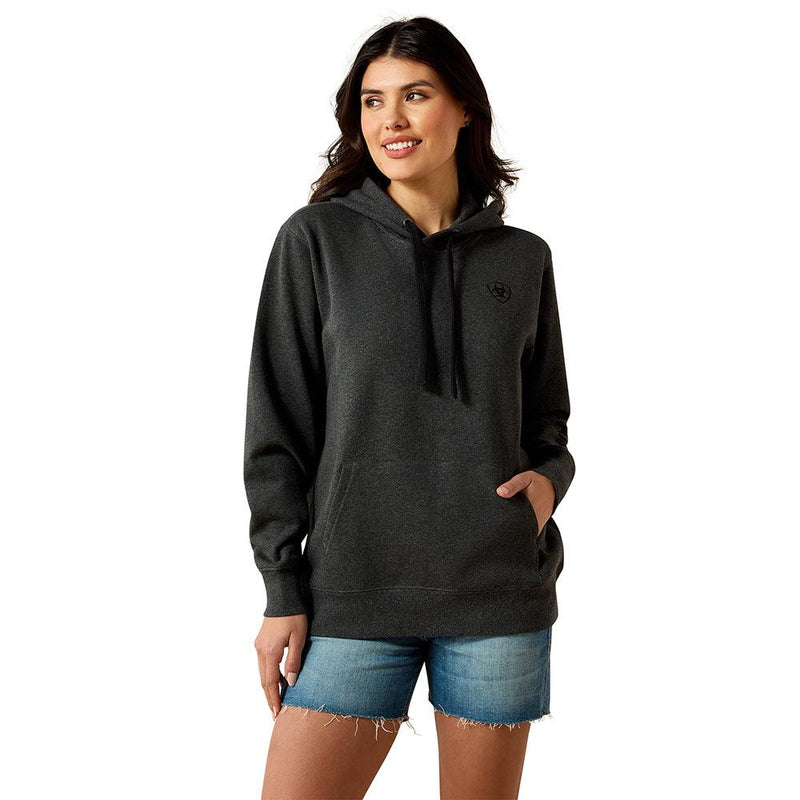 Women's Charcoal Logo 2.0 Hoodie