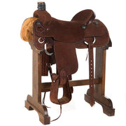 Used 17 in Chocolate Roughout Team Roper
