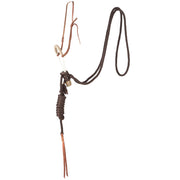 Hand Braided Rawhide Rope Loping Hackamore
