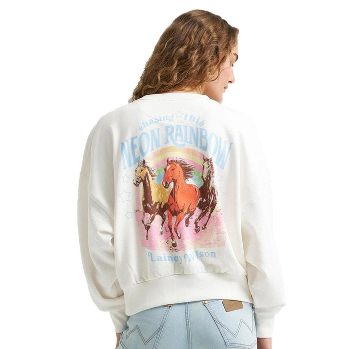 Women's Lainey Wilson Neon Rainbow Sweatshirt