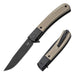 Folding gentleman pocket knife with clip