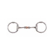 Twisted Copper Roller Fixed Gag 5in