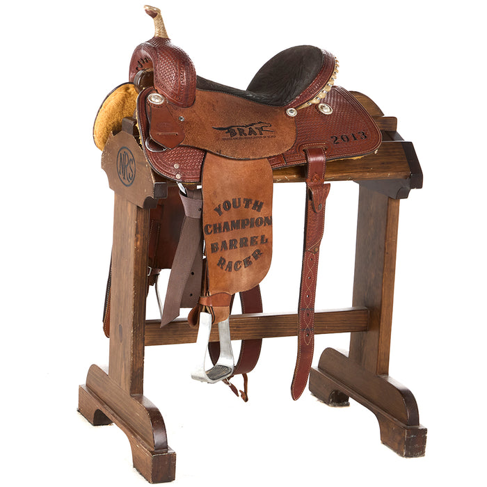 Used 14in BRAT Trophy Barrel Saddle