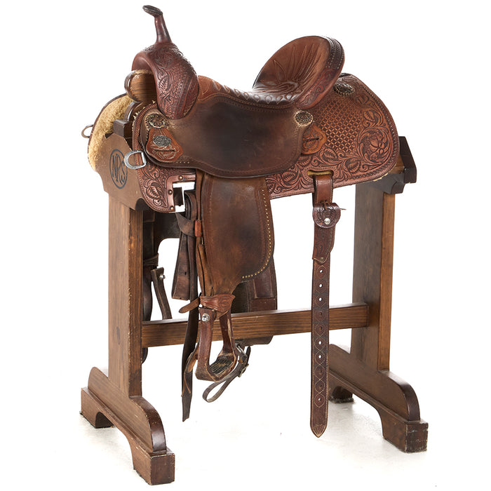 Used 14.5in Stingray Combo Tooled Barrel Saddle