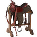 Used 15in Green Trail Saddle