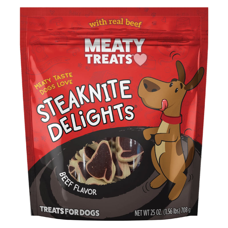 Meaty Treats Steaknite Delights 25oz