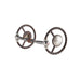 3 in 1 Antique Brown Concho Snaffle Bit